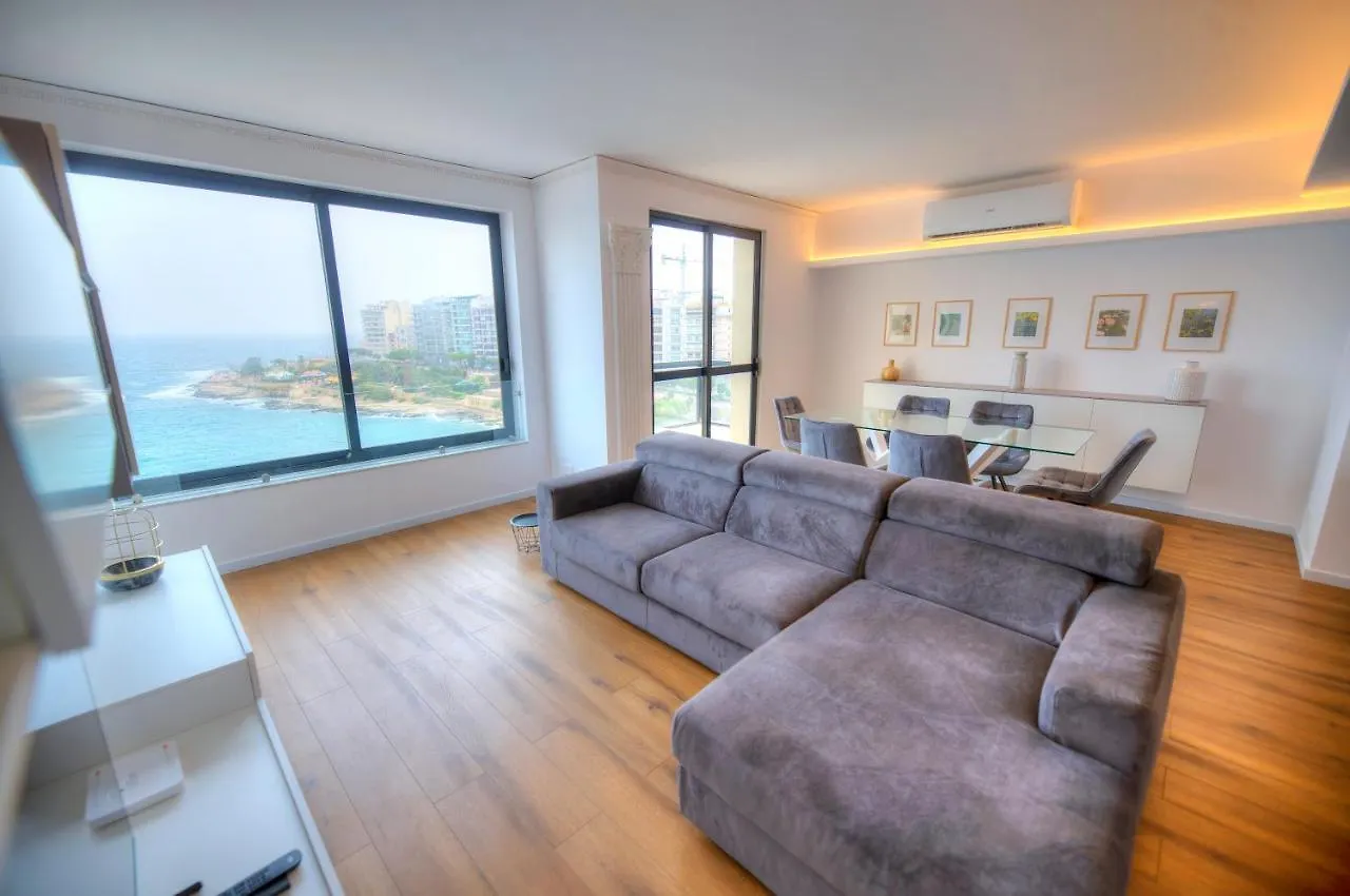 Bright & Cozy 3Bedrooms With Stunning Views Dlap1-1 Sliema 0*,